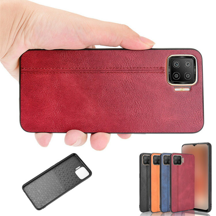 OPPOA73ケース カバーTPU＆PUレザーソフトケースオッポA73頑丈レザー調ケースアンドロイドおすすめ簡単おしゃれスマートフォン スマフォ スマホケース カバー